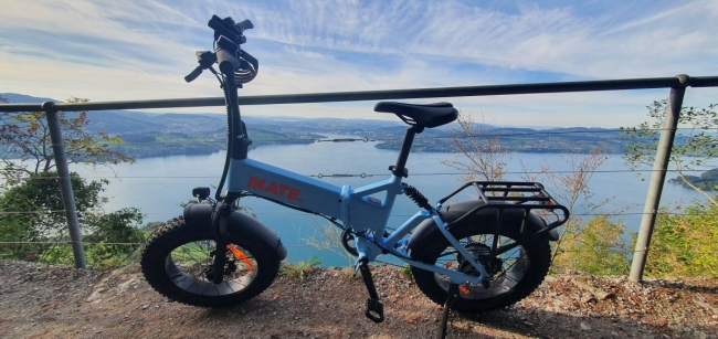 3 Tage E-Mate Bike X Evo mit Daumengas Premium Klapprad 