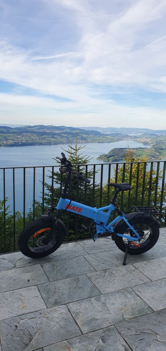 14 Tage E-Mate Bike X Evo mit Daumengas Premium Klapprad 